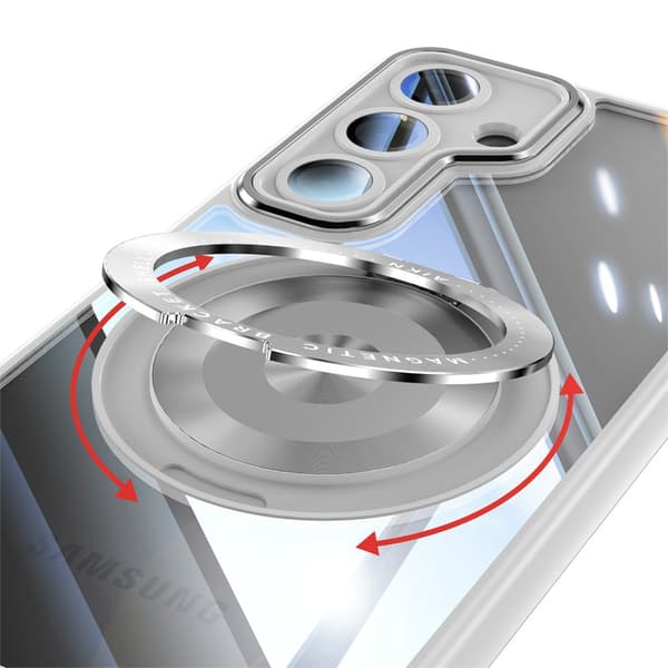 Mobilskal för Samsung Galaxy S26 Plus Magnetiskt PC + TPU - Titangrå