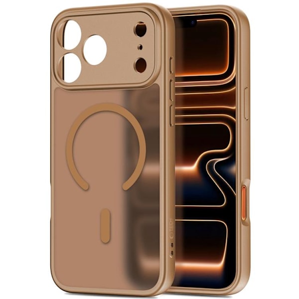 Tech Protect Telefontaske til iPhone 17 Pro Magsafe BasicMag - Matt Brun Brun