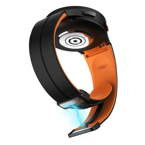 Galaxy Watch 6 Classic (47mm) Armbånd - Sort/Orange Black