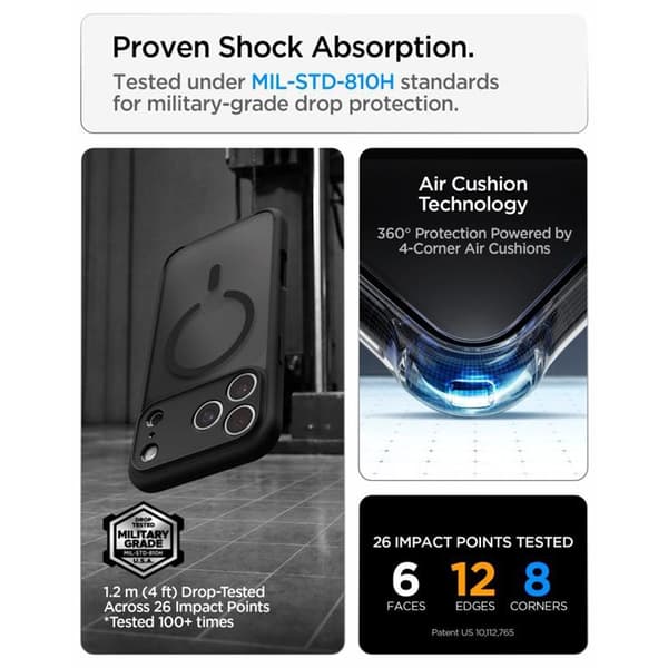 Spigen Mobilskal För iPhone 18 Pro Max/17 Pro Max Magsafe Ultra Hybrid