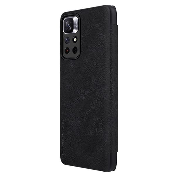 Nillkin Qin Pungetui Xiaomi Poco M4 Pro 5G - Sort Black