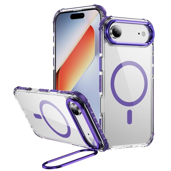 Mobilskal till iPhone Air MagSafe Kickstand - Lila Lila