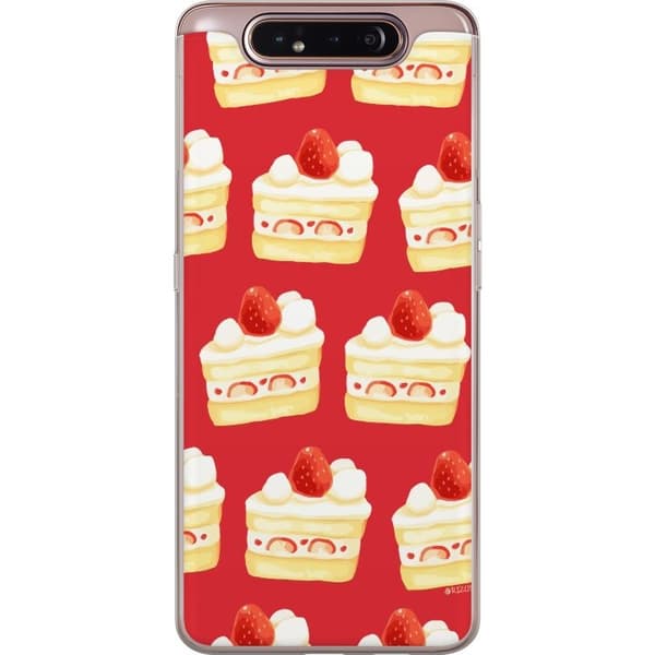 Telefontaske til Samsung Galaxy A80 med kage