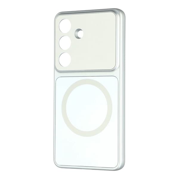 Mobilskal för Samsung Galaxy S26 Magnetiskt PC - Titan Silver