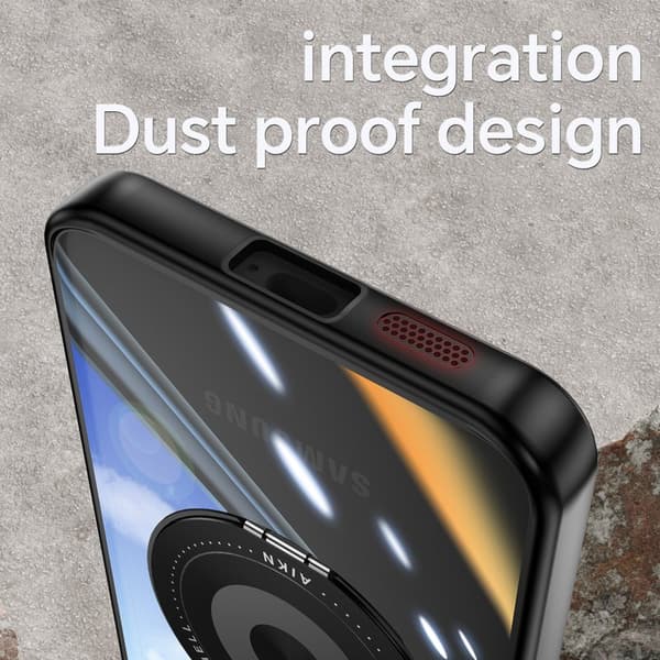 Mobilskal för Samsung Galaxy S26 Plus Magnetiskt PC + TPU - Svart