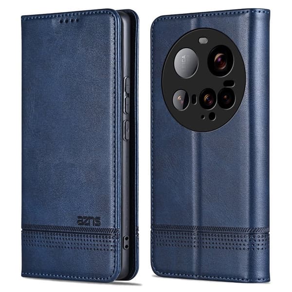 AZNS Xiaomi 15 Ultra Plånboksfodral Konstläder - Blå