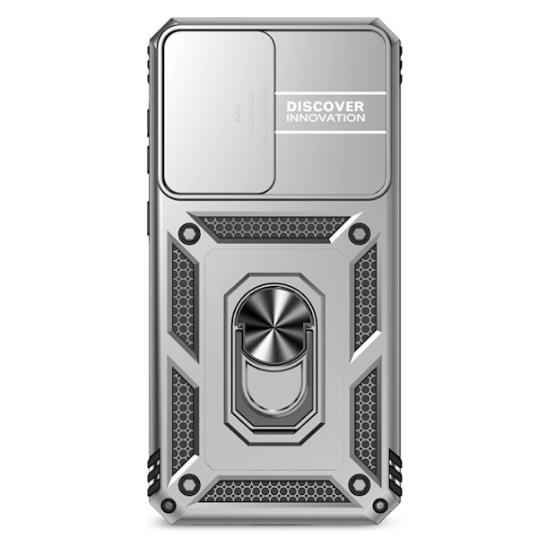 Mobilskal till Galaxy A36/A56 Kickstand PC + TPU - Silver Silver