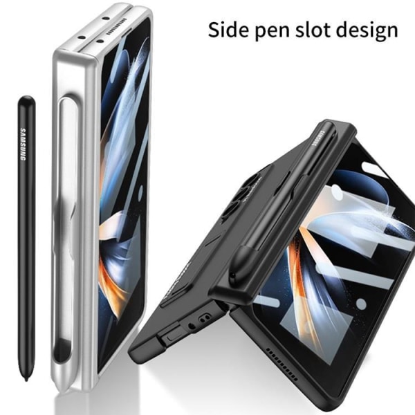 GKK Galaxy Z Fold 4 Shell Magnetic Kickstand - Ask