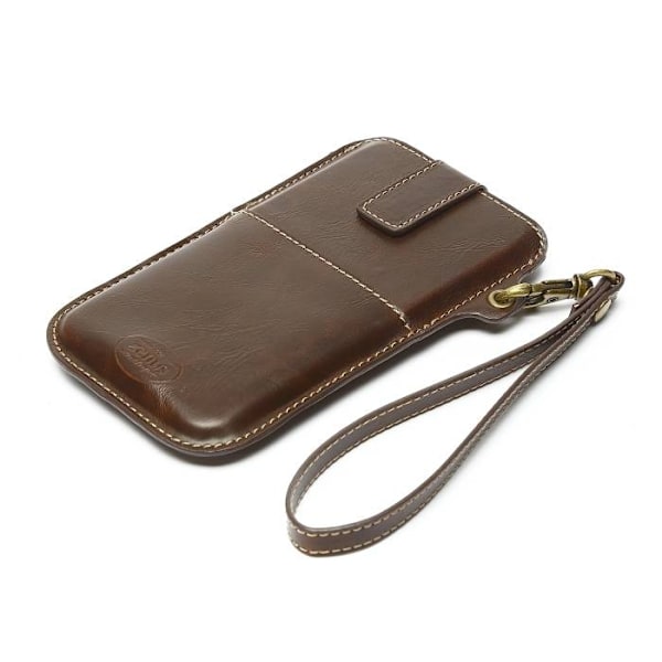 Zenus Hollywood Puoch Fodral till Samsung Galaxy S5 - Brun Brun