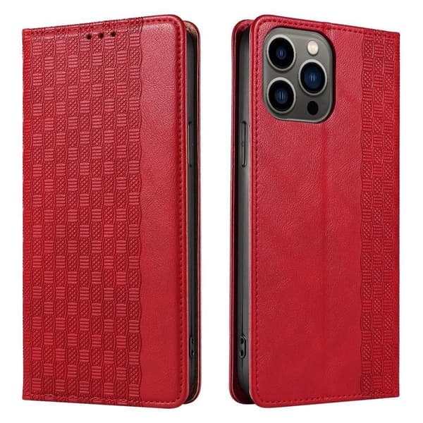 Galaxy S23 Plus Pungetui Magnet Strap - Rød Röd
