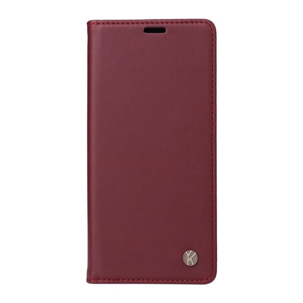 YIKATU Oppo Find X9 Pro 5G Plånboksfodral Konstläder - Vinröd