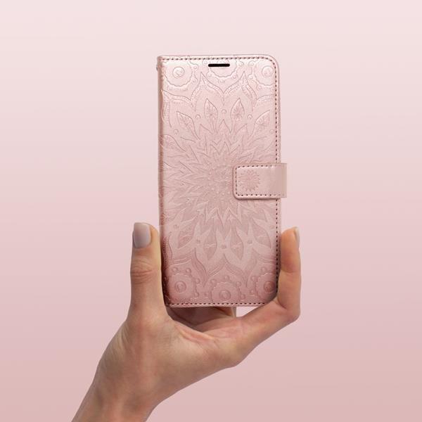 Forcell Galaxy A33 5G kotelo Mezzo - Mandala Pink Gold