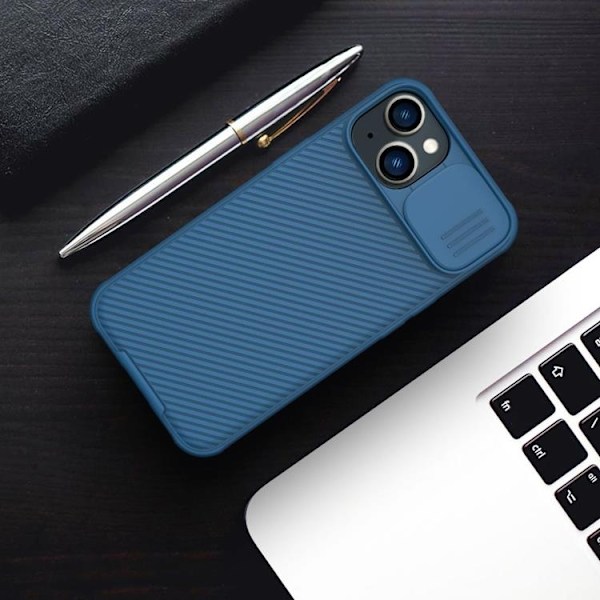 Nillkin iPhone 14 Plus Skal CamShield Pro (PC Och TPU) - Blå