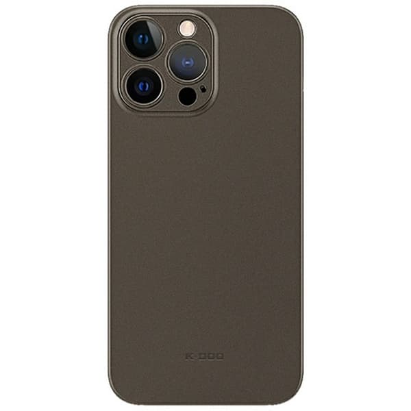 KZDOO Mobilskal till iPhone 16 Pro Max Frosted Air Skin - Grå Grå