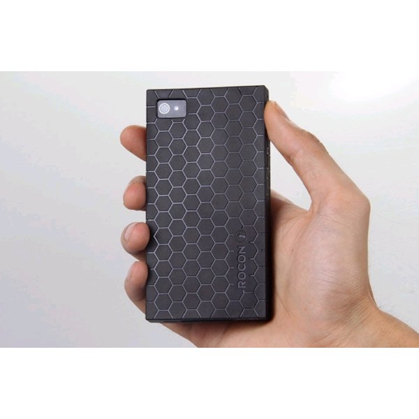 Rocon Flexicase Skal till iPhone 4 Svart Svart