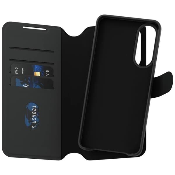 CARE PanzerGlass Galaxy S25 Edge Pung Etui Tango QI - Sort