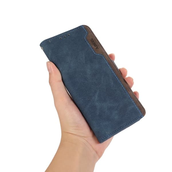 ABEEL Samsung Galaxy A53 5G Plånboksfodral Konstläder RFID-Skydd Blå