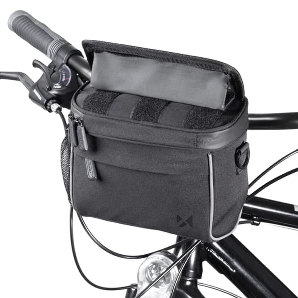 Wozinsky Cykelstyretaske WBHBB-01 4L - Sort Svart
