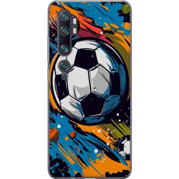 Mobilskal till Xiaomi Mi Note 10 Pro med Fotbollar