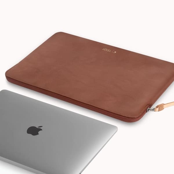 Tech-Protect 15-16" Laptop Taske Fleece - Sort Svart
