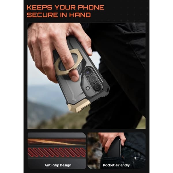 SupCase Mobilskal Til Galaxy S26 Magsafe UB Grip Svart