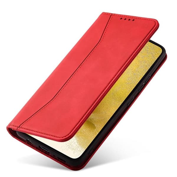 Galaxy S23 Plus Pungetui Magnet Fancy - Rød Röd