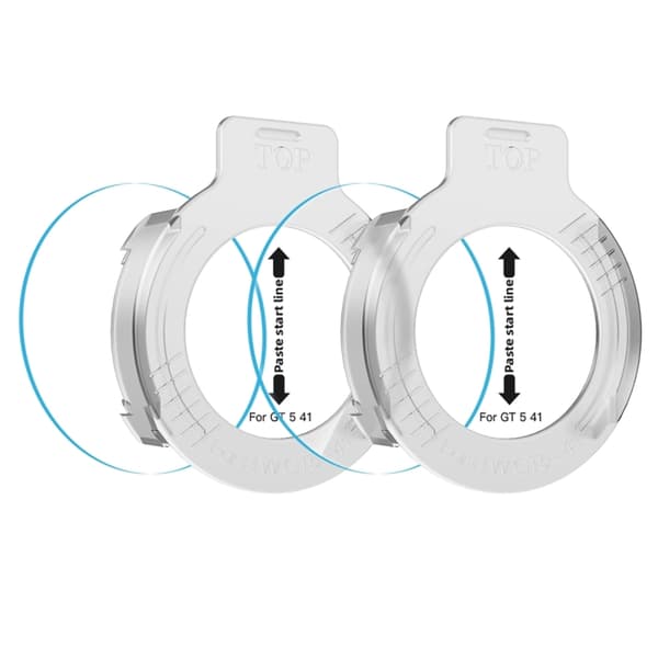 Tech-Protect [2-Pack] Huawei Watch GT 5 (41mm) Härdat glas Skärmskydd Transparent