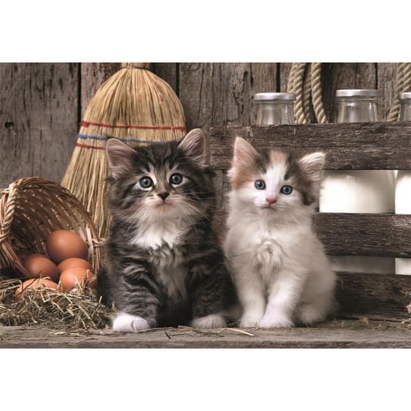 CLEMENTONI Pussel 1000 Pcs CB High Quality Collection Lovely Kittens