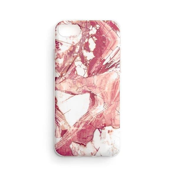Wozinsky Galaxy A03s Skal Marble Gel - Rosa Rosa