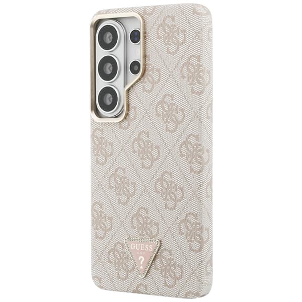 Guess Mobilskal För Galaxy S26 Ultra MagSafe 4G Triangle Logo - Rosa Rosa