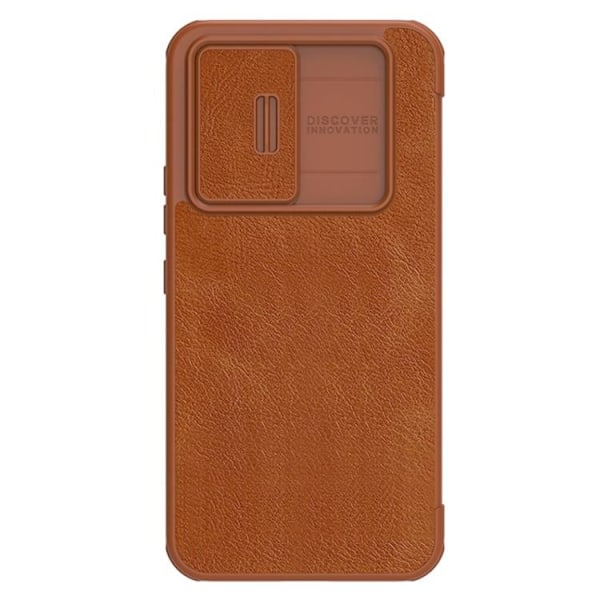 Nillkin Galaxy A54 5G Plånboksfodral Qin Läder Pro - Brun