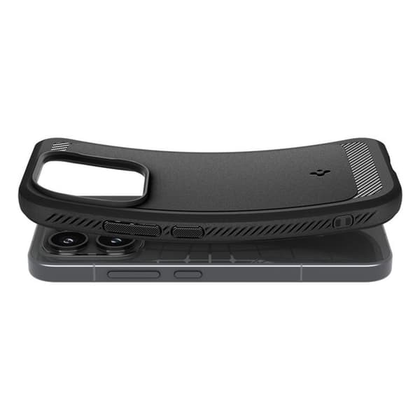 Spigen Mobilcover til Xiaomi 17 Rugged Armor - Mat Sort Svart