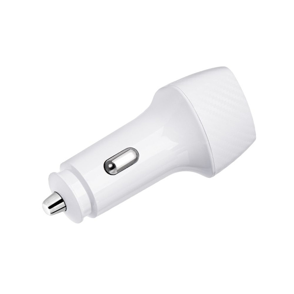 FORCELL billaddare USB-C 3.0 PD20W USB QC3.0 18W 5A vit