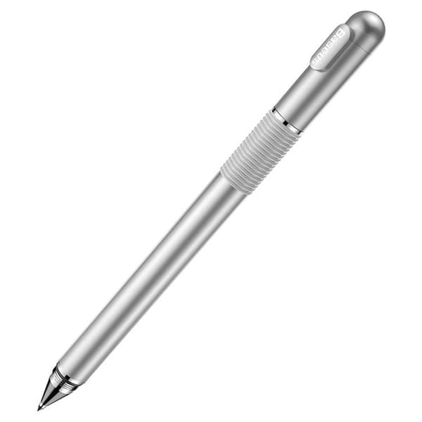 Baseus Golden Cudgel Dobbeltsidet Stylus Pen - Sølv Silver
