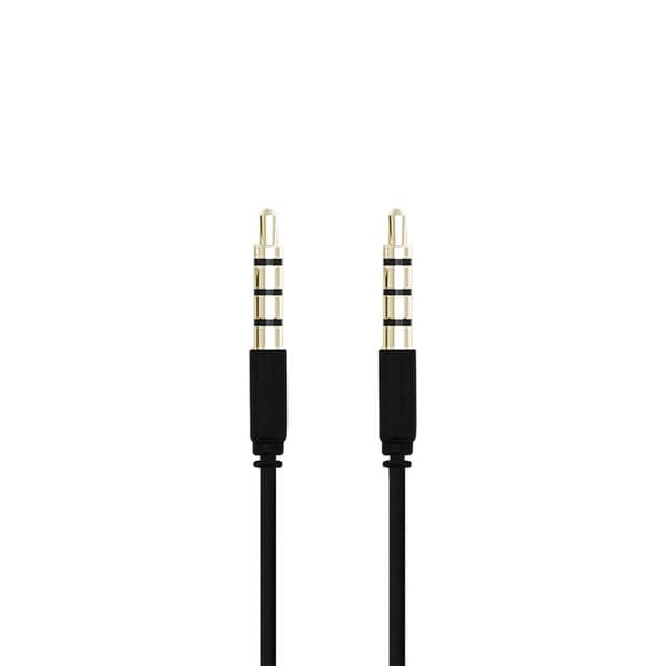 Champion 3 5mm Audiokabel 1m Svart Svart