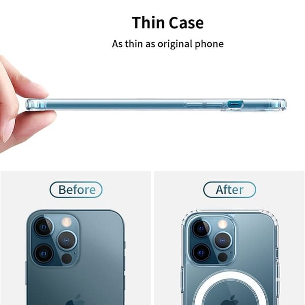 XUNDD Mag Series Skal iPhone 14 Pro Max 6.7 tum Transparent
