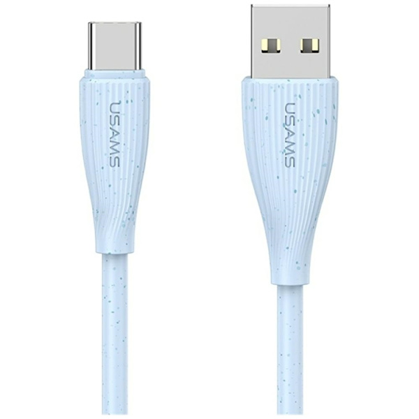 Usams USB-A til USB-C Kabel 1m Grøn Serie - Blå Blå