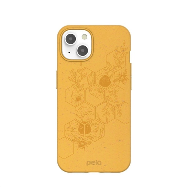 Pela Hive Edition Mobilskal iPhone 13 - Classic Honey