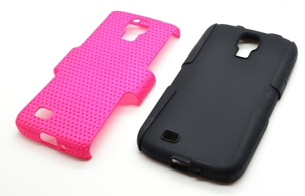 Mesh Combo -kuori Samsung Galaxy S4 i9500:lle (Magenta) Rosa