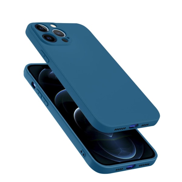 Tyndt blødt cover iPhone 13 Pro - Mørkeblå Blue