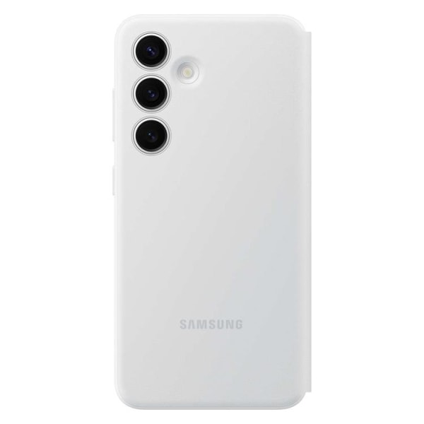 Samsung Galaxy S24 Plus Plånboksfodral Smart View - Vit