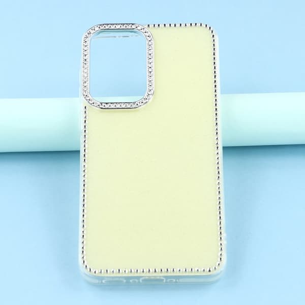 Samsung Galaxy A35 5G Skal TPU + PC IMD - Glitter Ljusgul