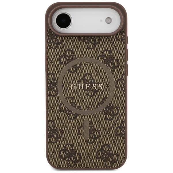 Guess Mobilskal till iPhone Air MagSafe 4G Ring Classic Logo - Brun Brun