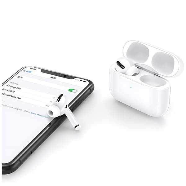 USAMS Emall-serie Bluetooth Hörlurar 5.0 TWS - Vit