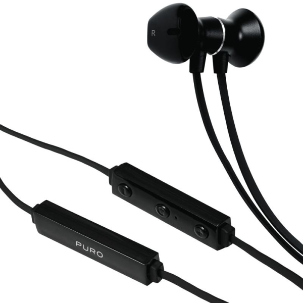 Puro - Bluetooth V4.1 Magnet Pod -kuulokkeet - musta Black