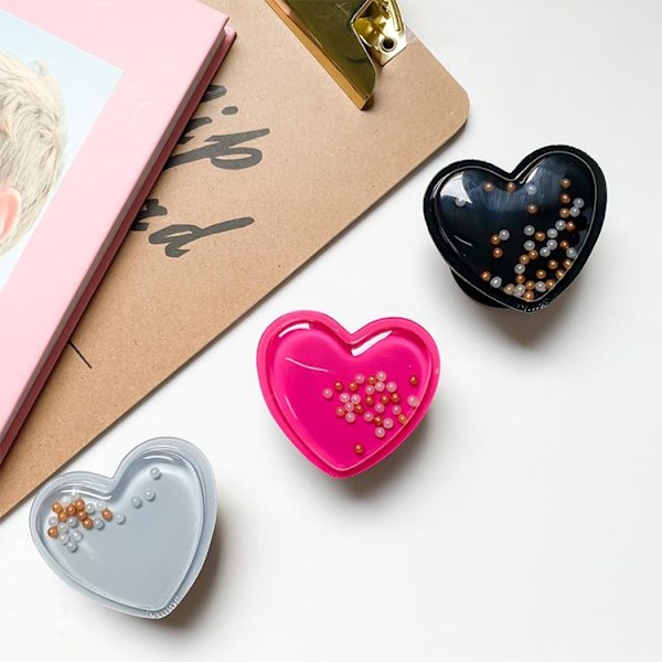 Heart Beads Popup Holder - Grøn Grön