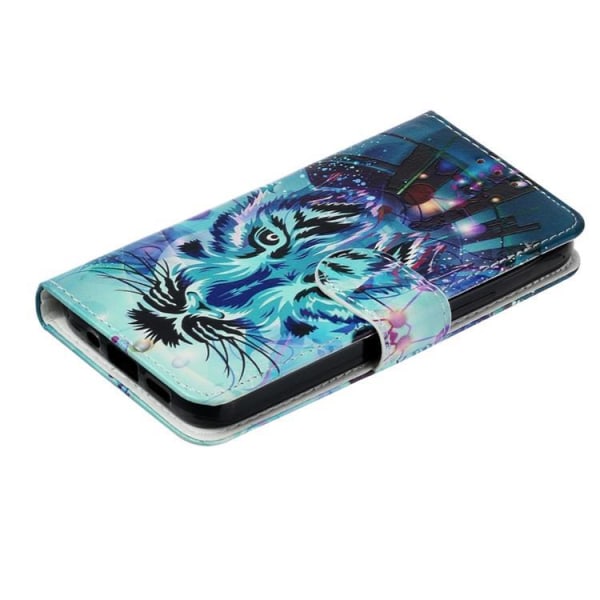iPhone 14 Pro Plånboksfodral Folio Flip - Wolf