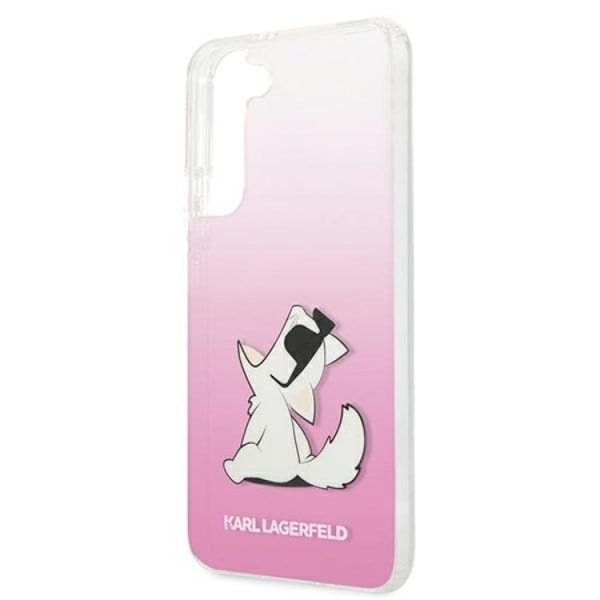 Karl Lagerfeld Choupette Eat Skal Galaxy S22 Plus - Rosa