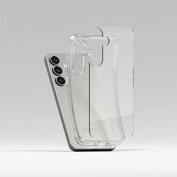 Ringke Mobilskal till Galaxy S25 Plus Fusion - Clear Transparent