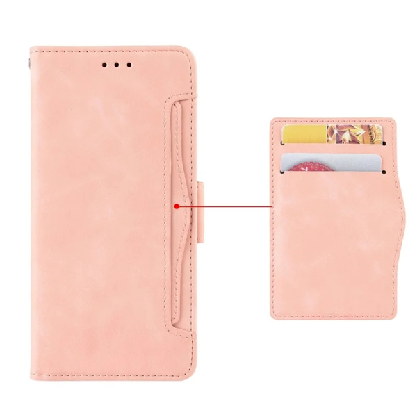 Sony Xperia 1 VII Plånboksfodral Konstläder - Rosa Rosa